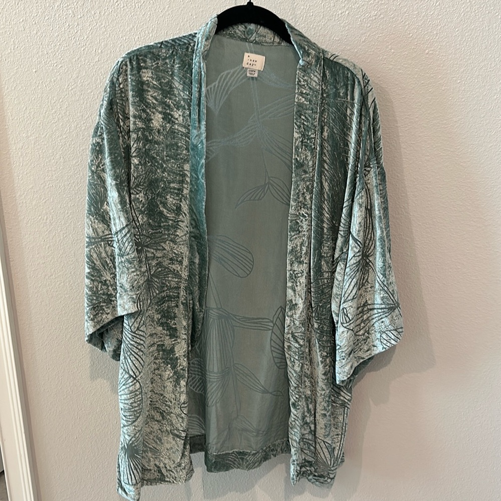 A new day Cover up teal